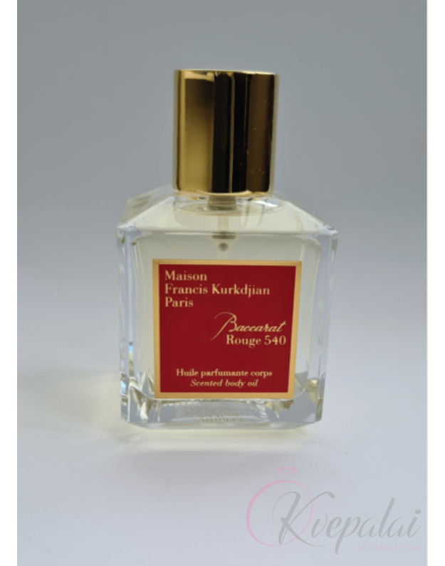 Maison Francis Kurkdjian Baccarat Rouge 540 kūno aliejus unisex